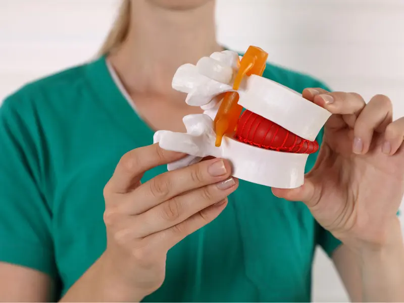 Disc Injury Treatment Near Me in Fargo, ND. Chiropractic Exam for Disc Injury Pain Relief.